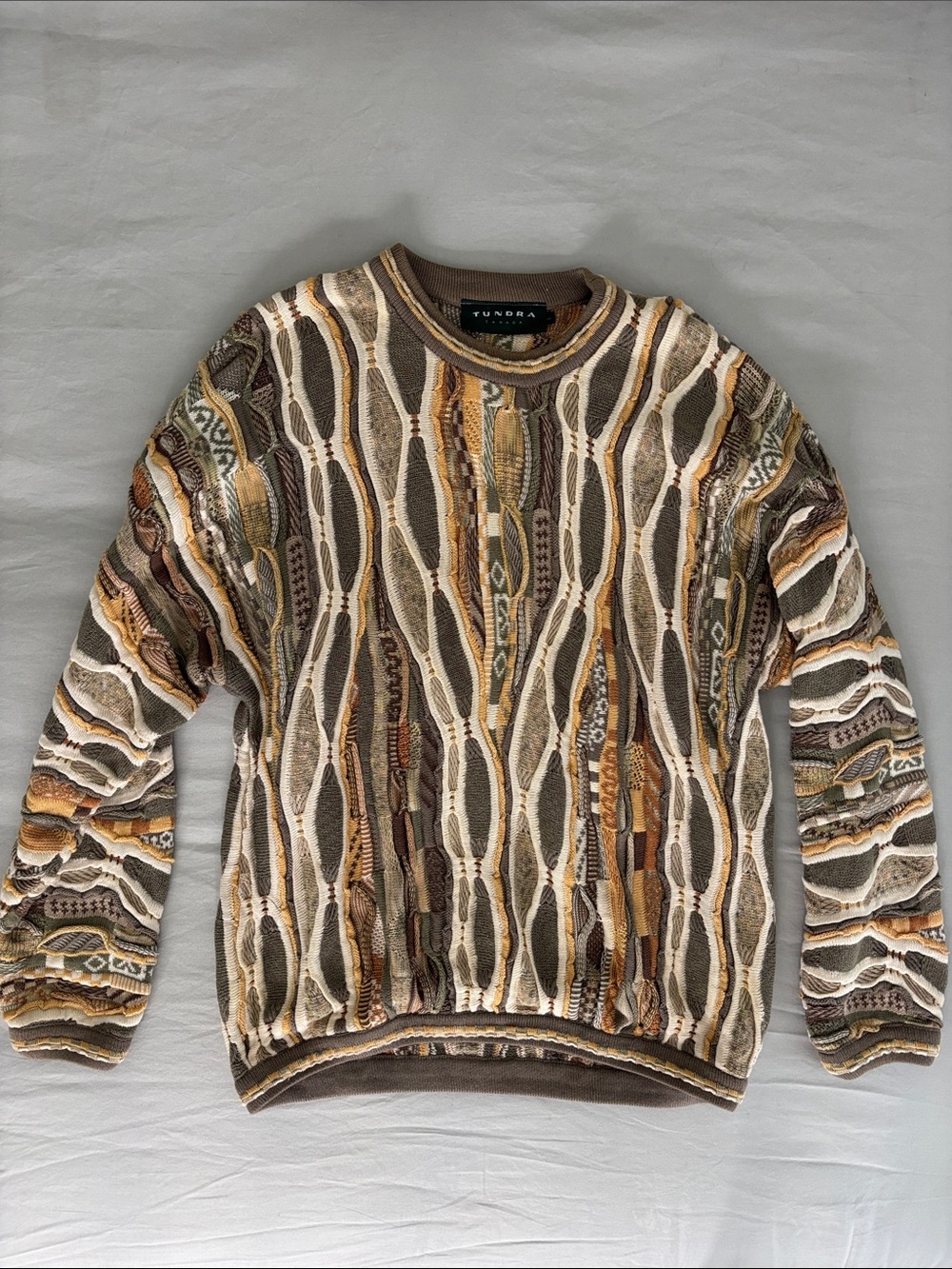 VINTAGE Tundra Men’s Coogi Style Sweater - Picture 2 of 16